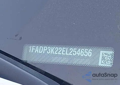 2014 Ford Focus Se из США, поврежденный, VIN 1FADP3K22EL254656